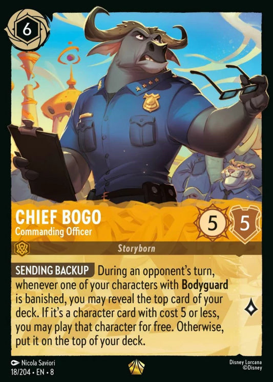 018/204 - Chief Bogo – Commanding Officer - Reign of Jafar