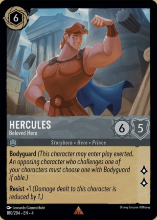 180/204 - Hercules – Beloved Hero - Cold Foil - Ursula's Return