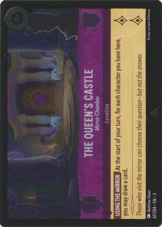 067/204 - The Queen's Castle - Mirror Chamber - Cold Foil - Into the Inklands