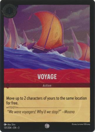 131/204 - Voyage - Cold Foil - Into the Inklands