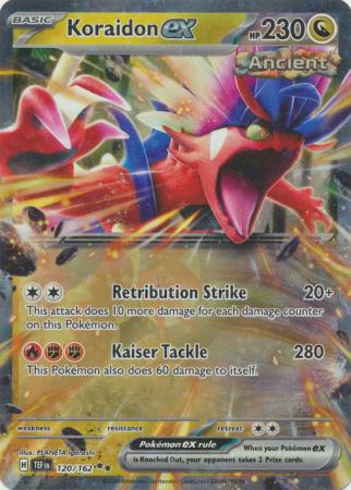 120/162 - Koraidon ex - Temporal Forces