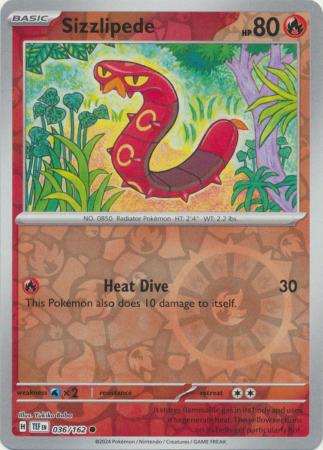 036/162 Sizzlipede RH - Temporal Forces