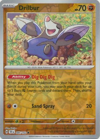085/162 Drilbur RH - Temporal Forces