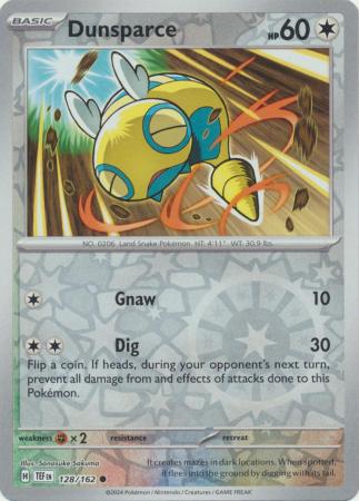 128/162 - Dunsparce RH - Temporal Forces