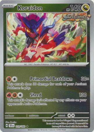 119/162 - Koraidon RH - Temporal Forces