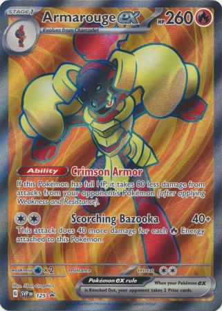 SVP125 - Armarouge ex - Black Star Promo