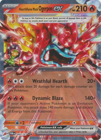 040/167 Hearthflame Mask Operpon ex - Twilight Masquerade