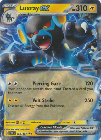068/167 Luxray ex - Twilight Masquerade