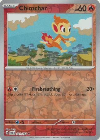 031/167 Chimchar RH - Twilight Masquerade