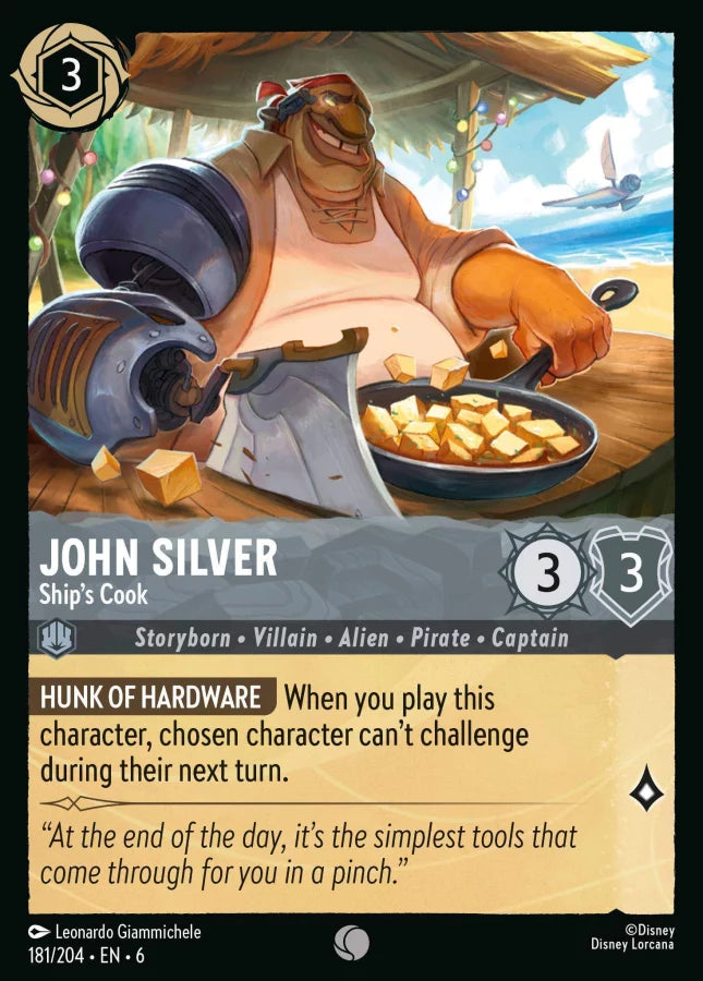 181/204 - John Silver - Ship’s Cook - Azurite Sea