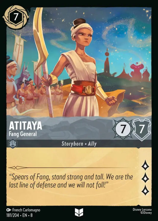 181/204 - Atitaya – Fang General - Reign of Jafar