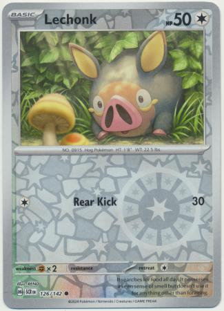 126/142 - Lechonk RH - Stellar Crown