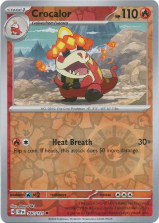030/191 Crocalor RH - Surging Sparks