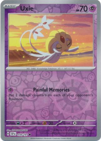 078/191 - Uxie RH - Surging Sparks