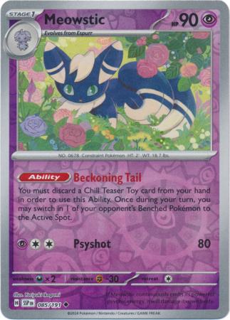 085/191 Meowstic RH - Surging Sparks