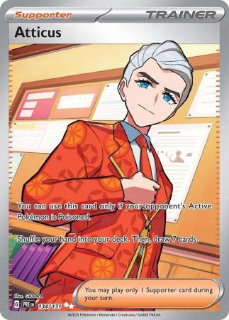 134/131 - Atticus - Prismatic Evolutions
