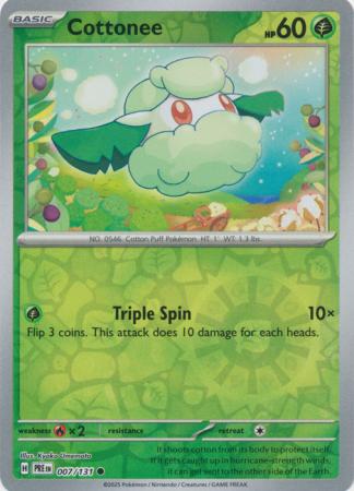 007/131 - Cottonee RH - Prismatic Evolutions