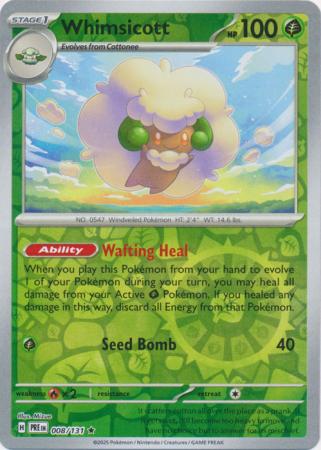008/131 - Whimsicott RH - Prismatic Evolutions