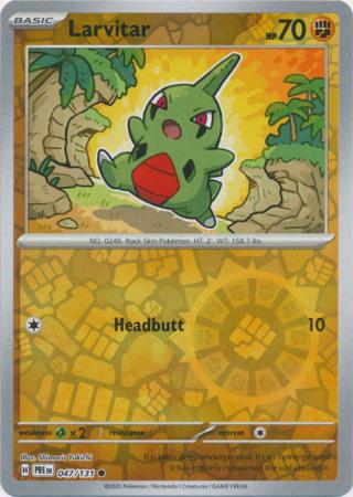047/131 - Larvitar RH - Prismatic Evolutions