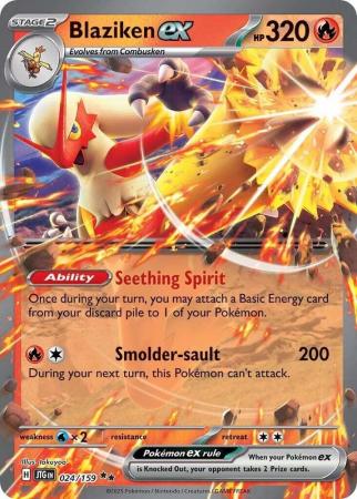 024/159 - Blaziken ex - Journey Together