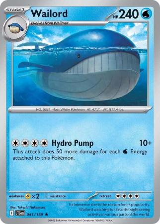 041/159 - Wailord - Journey Together