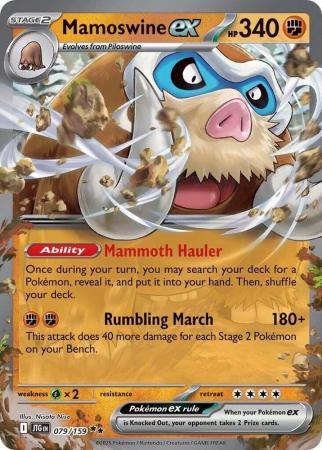 079/159 - Mamoswine ex - Journey Together
