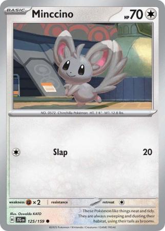 125/159 - Minccino - Journey Together