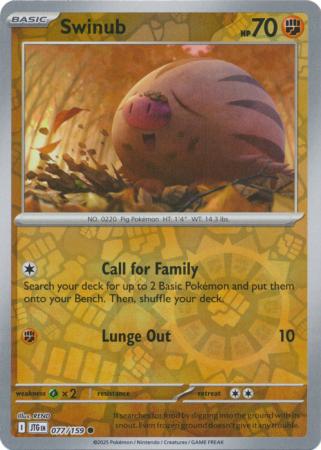 077/159 - Swinub RH - Journey Together