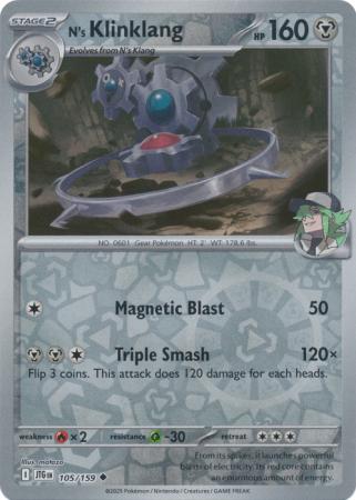 105/159 - N's Klinklang RH - Journey Together