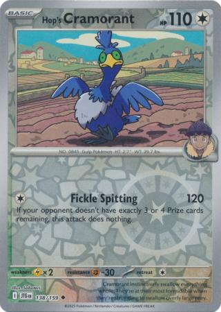 138/159 - Hop's Cramorant RH - Journey Together