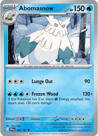 060/182 - Abomasnow - Destined Rivals