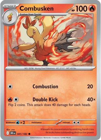 041/182 - Combusken - Destined Rivals