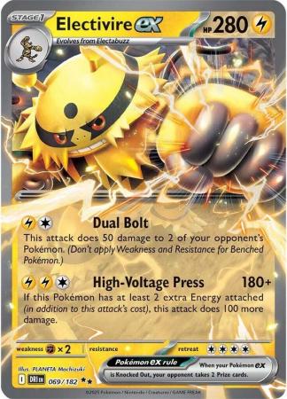 069/182 - Electivire ex - Destined Rivals