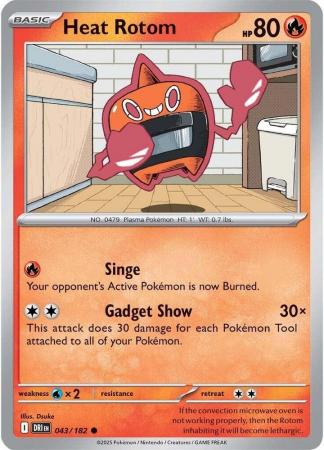 043/182 - Heat Rotom - Destined Rivals