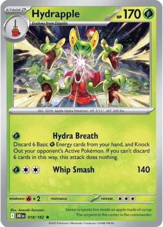 018/182 - Hydrapple - Destined Rivals