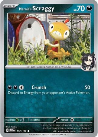 132/182 - Marnie's Scraggy - Destined Rivals
