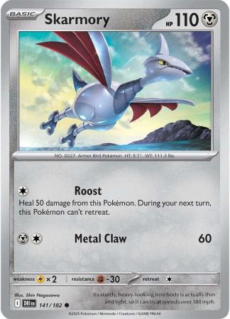 141/182 - Skarmory - Destined Rivals