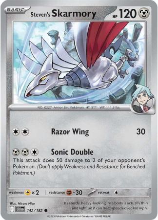 142/182 - Steven's Skarmory - Destined Rivals