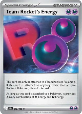 182/182 - Team Rocket's Energy - Destined Rivals