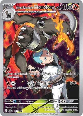 191/182 - Team Rocket's Houndoom - Destined Rivals
