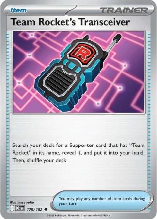 178/182 - Team Rocket's Transceiver - Destined Rivals