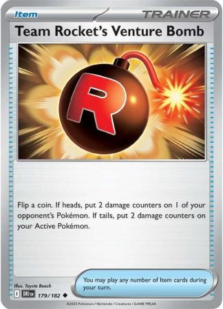 179/182 - Team Rocket's Venture Bomb - Destined Rivals