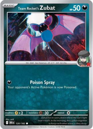 120/182 - Team Rocket's Zubat - Destined Rivals