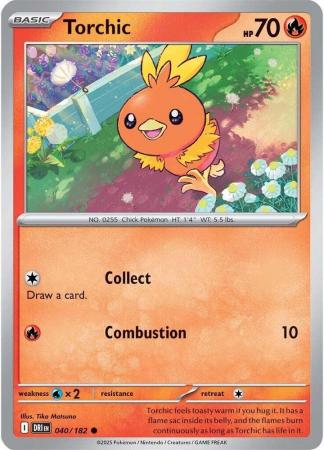 040/182 - Torchic - Destined Rivals