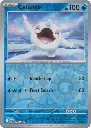 064/182 - Cetoddle RH - Destined Rivals