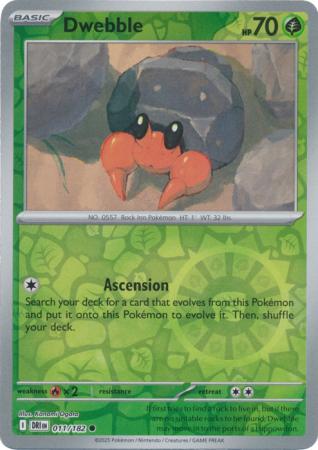 011/182 - Dwebble RH - Destined Rivals