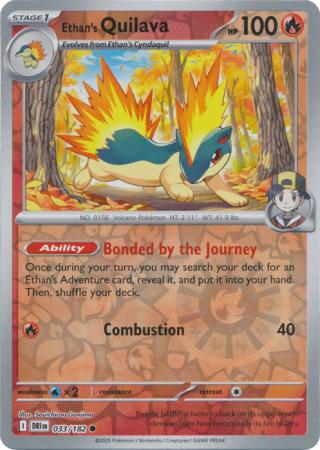 033/182 - Ethan's Quilava RH - Destined Rivals