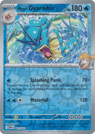 049/182 - Misty's Gyarados RH - Destined Rivals
