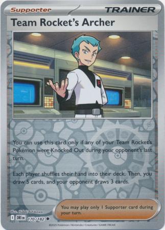170/182 - Team Rocket's Archer RH - Destined Rivals