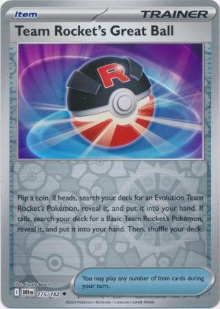 175/182 - Team Rocket's Great Ball RH - Destined Rivals